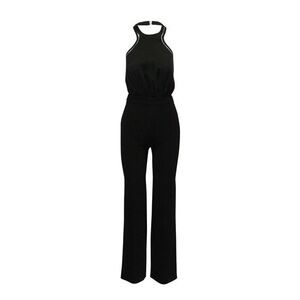 NWT!  BA&SH Saudry Open-Back Jumpsuit In Black